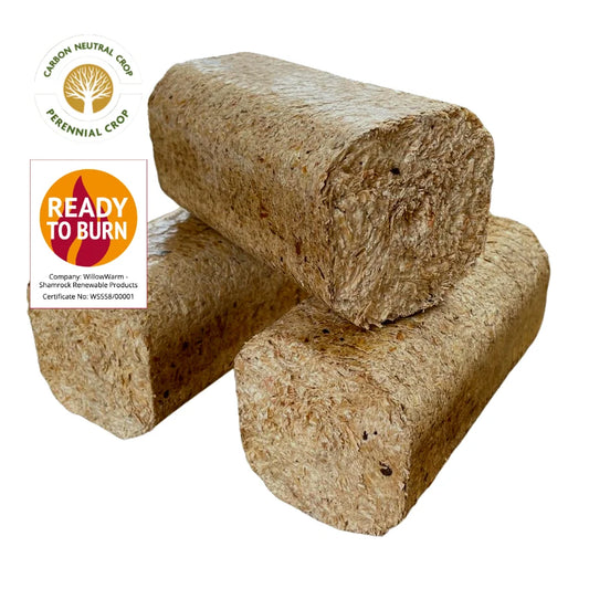 WillowWarm Briquettes (116 per pallet)